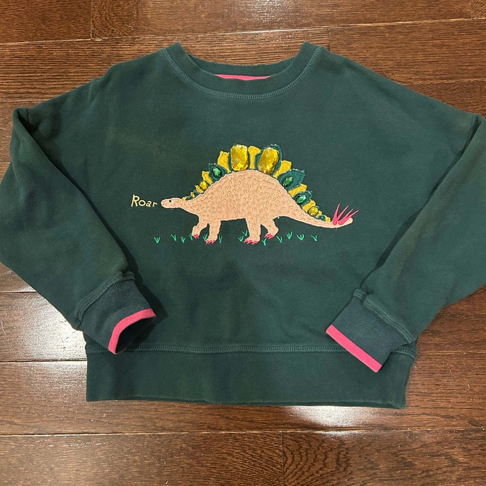 Mini Biden Bedazzled Dinosaur Sweatshirt